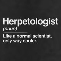Herpetologist Definition Normal Only Cooler Scientist Gift Golf Towel