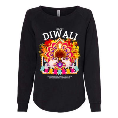 Happy Diwali Outfit Idea For Kids & Hindu Festival Diwali Womens California Wash Sweatshirt