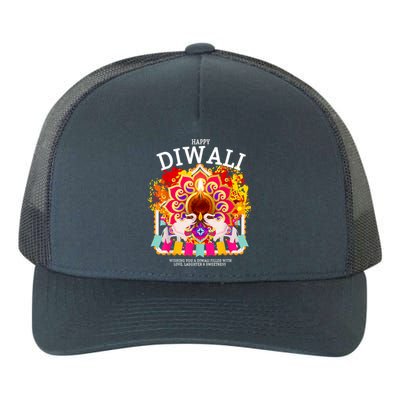 Happy Diwali Outfit Idea For Kids & Hindu Festival Diwali Yupoong Adult 5-Panel Trucker Hat