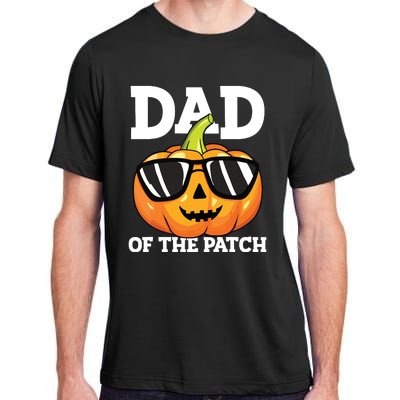 Halloween Dad Of The Patch Daddy Papa Father Pumpkin Adult ChromaSoft Performance T-Shirt