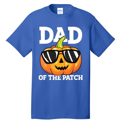 Halloween Dad Of The Patch Daddy Papa Father Pumpkin Tall T-Shirt