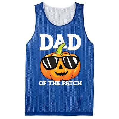 Halloween Dad Of The Patch Daddy Papa Father Pumpkin Mesh Reversible Basketball Jersey Tank