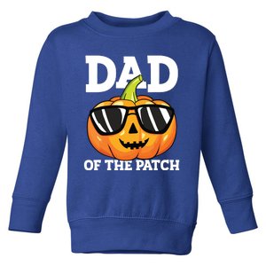 Halloween Dad Of The Patch Daddy Papa Father Pumpkin Toddler Sweatshirt