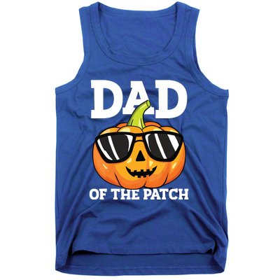 Halloween Dad Of The Patch Daddy Papa Father Pumpkin Tank Top