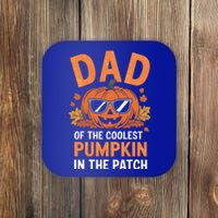 Halloween Dad Of The Coolest Pumpkin In The Patch Gift Coaster