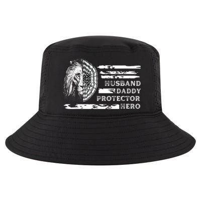 Husband Daddy Protector Hero Cool Comfort Performance Bucket Hat