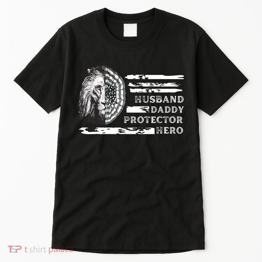 Husband Daddy Protector Hero Tall T-Shirt
