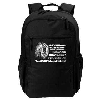 Husband Daddy Protector Hero Daily Commute Backpack