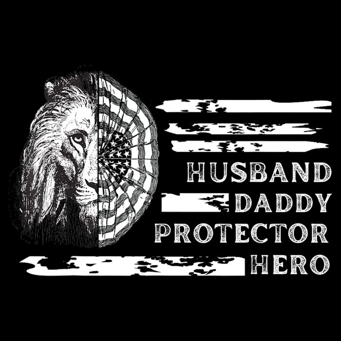 Husband Daddy Protector Hero Sustainable Beanie