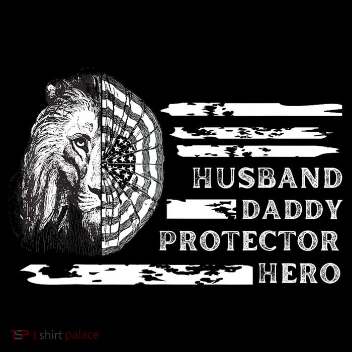 Husband Daddy Protector Hero Premium T-Shirt