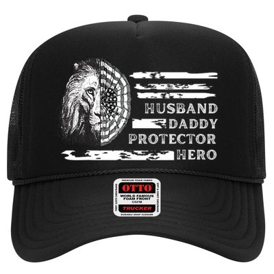 Husband Daddy Protector Hero Trucker Hat