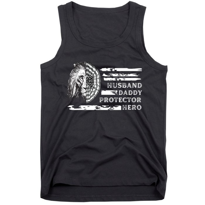 Husband Daddy Protector Hero Tank Top