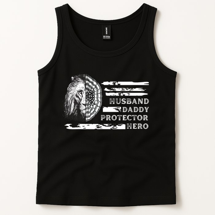 Husband Daddy Protector Hero Tank Top