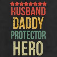 Husband Daddy Protector Hero Cool Comfort Performance Bucket Hat