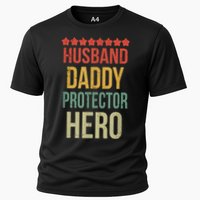 Husband Daddy Protector Hero Cooling Performance Crew T-Shirt