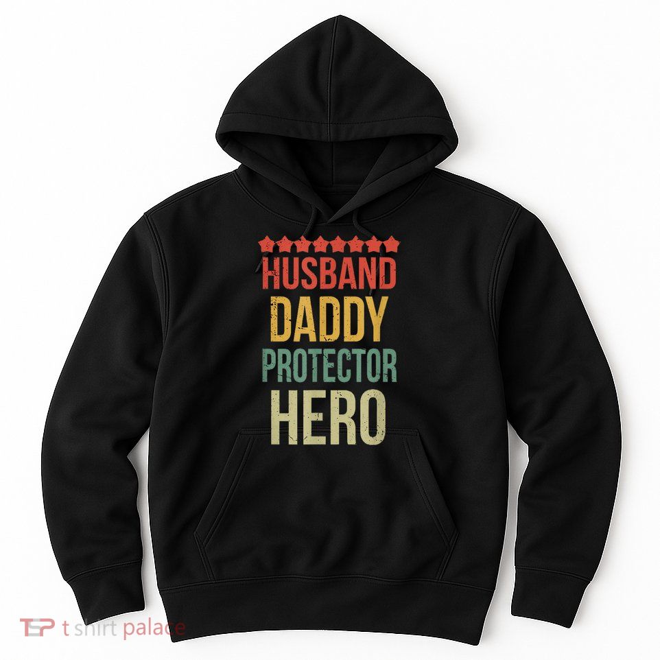 Husband Daddy Protector Hero Hoodie