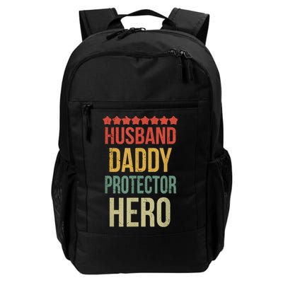 Husband Daddy Protector Hero Backpack