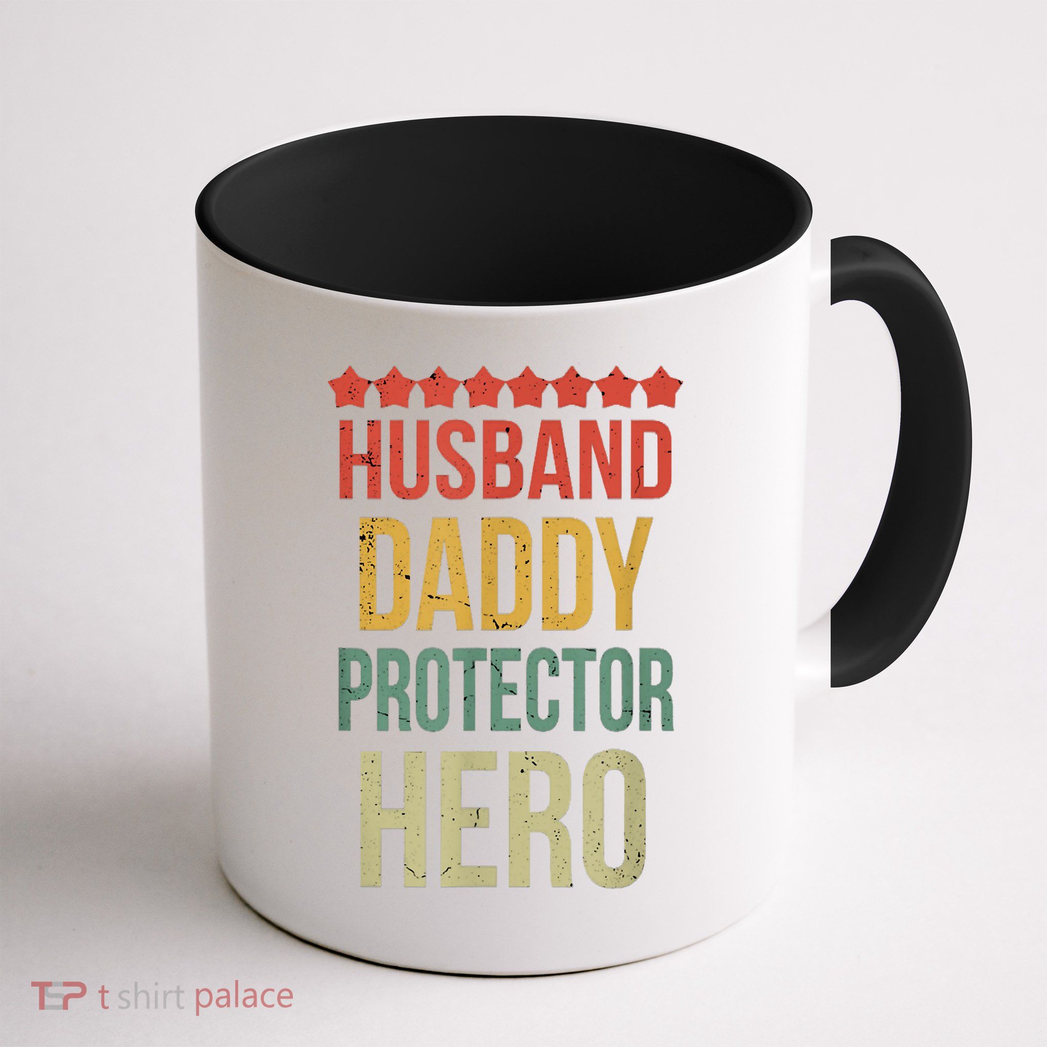 Husband Daddy Protector Hero Mug
