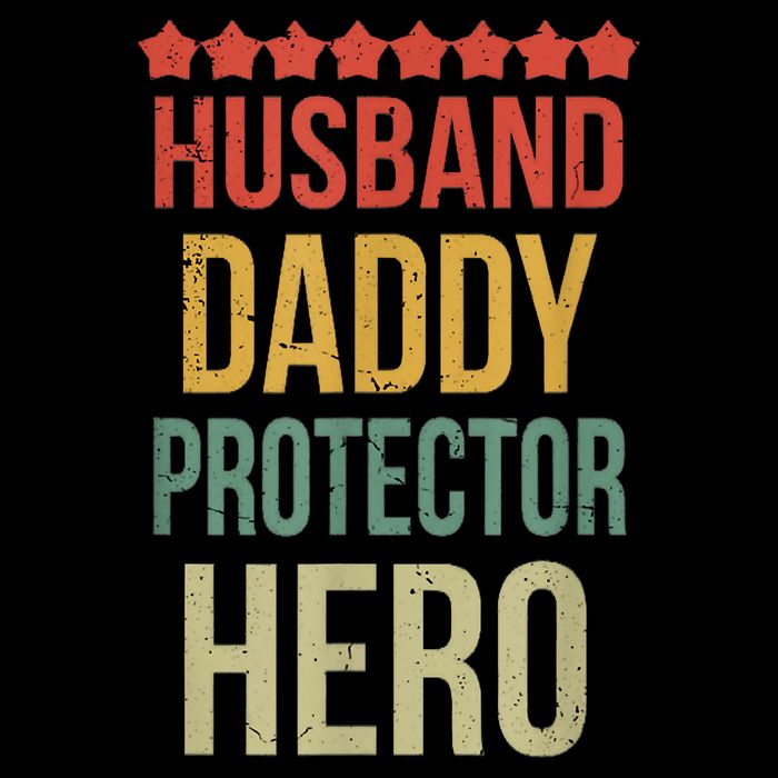 Husband Daddy Protector Hero Drawstring Bag