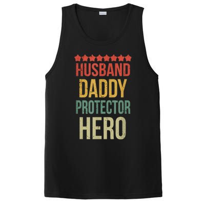 Husband Daddy Protector Hero PosiCharge Competitor Tank