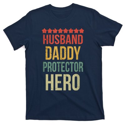 Husband Daddy Protector Hero T-Shirt