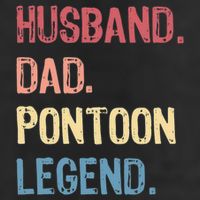 Husband Dad Pontoon Legend Adult Drive Performance Visor