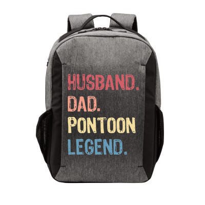 Husband Dad Pontoon Legend Vector Backpack