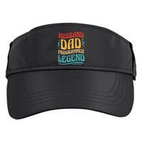 Husband Dad Programmer Legend Adult Drive Performance Visor