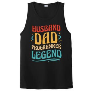 Husband Dad Programmer Legend PosiCharge Competitor Tank