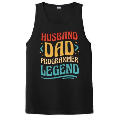 Husband Dad Programmer Legend PosiCharge Competitor Tank