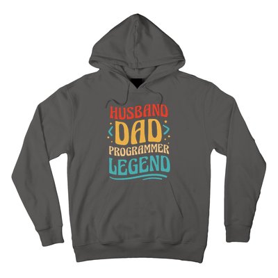 Husband Dad Programmer Legend Hoodie