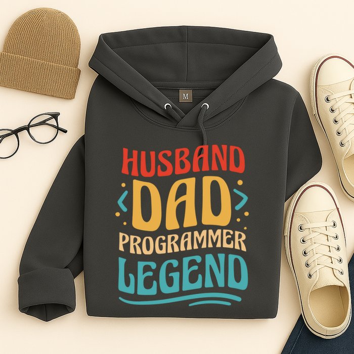 Husband Dad Programmer Legend Hoodie