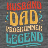 Husband Dad Programmer Legend Hoodie