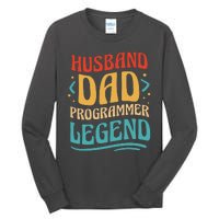 Husband Dad Programmer Legend Tall Long Sleeve T-Shirt