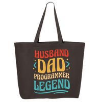 Husband Dad Programmer Legend 25L Jumbo Tote