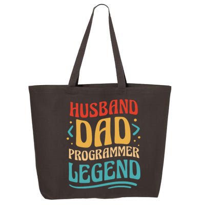 Husband Dad Programmer Legend 25L Jumbo Tote