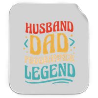 Husband Dad Programmer Legend Permanent Decal Sticker