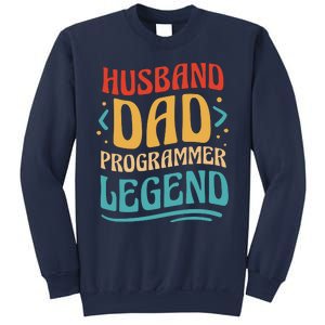 Husband Dad Programmer Legend Sweatshirt