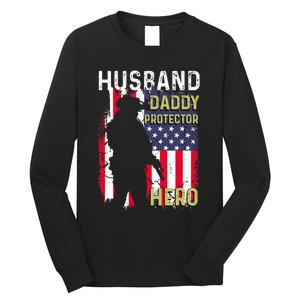 Husband Daddy Protector Long Sleeve Shirt