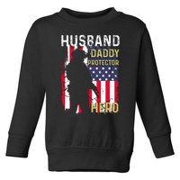 Husband Daddy Protector Toddler Sweatshirt