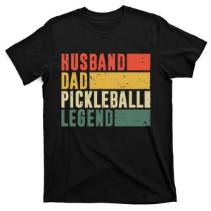 Husband Dad Pickleball Legend Pickleball Dad T-Shirt