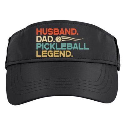 Husband Dad Pickleball Legend Father's Day Adult Drive Performance Visor