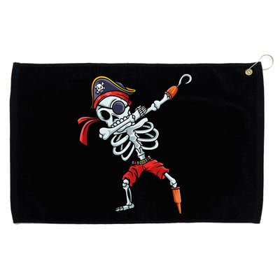 Halloween Dabbing Pirate Skeleton Funny Dab Grommeted Golf Towel