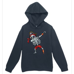 Halloween Dabbing Pirate Skeleton Funny Dab Urban Pullover Hoodie