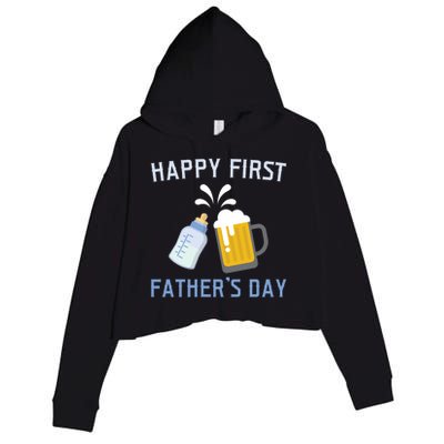 Husband Daddy Protector Hero Love Family Design Gift Crop Fleece Hoodie