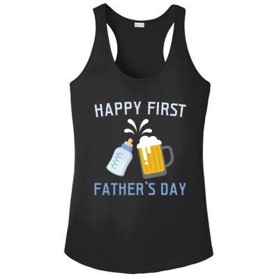 Husband Daddy Protector Hero Love Family Design Gift Ladies PosiCharge Competitor Racerback Tank