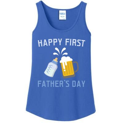 Husband Daddy Protector Hero Love Family Design Gift Ladies Essential Tank