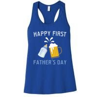 Husband Daddy Protector Hero Love Family Design Gift Women's Racerback Tank