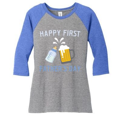 Husband Daddy Protector Hero Love Family Design Gift Women's Tri-Blend 3/4-Sleeve Raglan Shirt