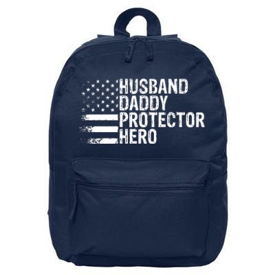 Husband Daddy Protector Hero 16 in Basic Backpack